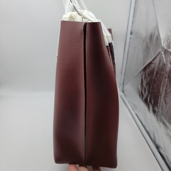 Coach Mollie Tote CC750 Wine Multi - Picture 5 of 8